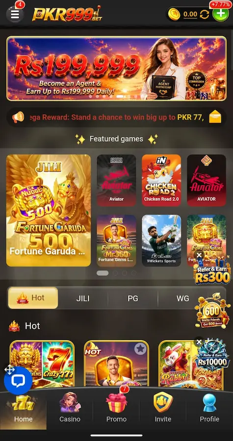 pkr999 game App
